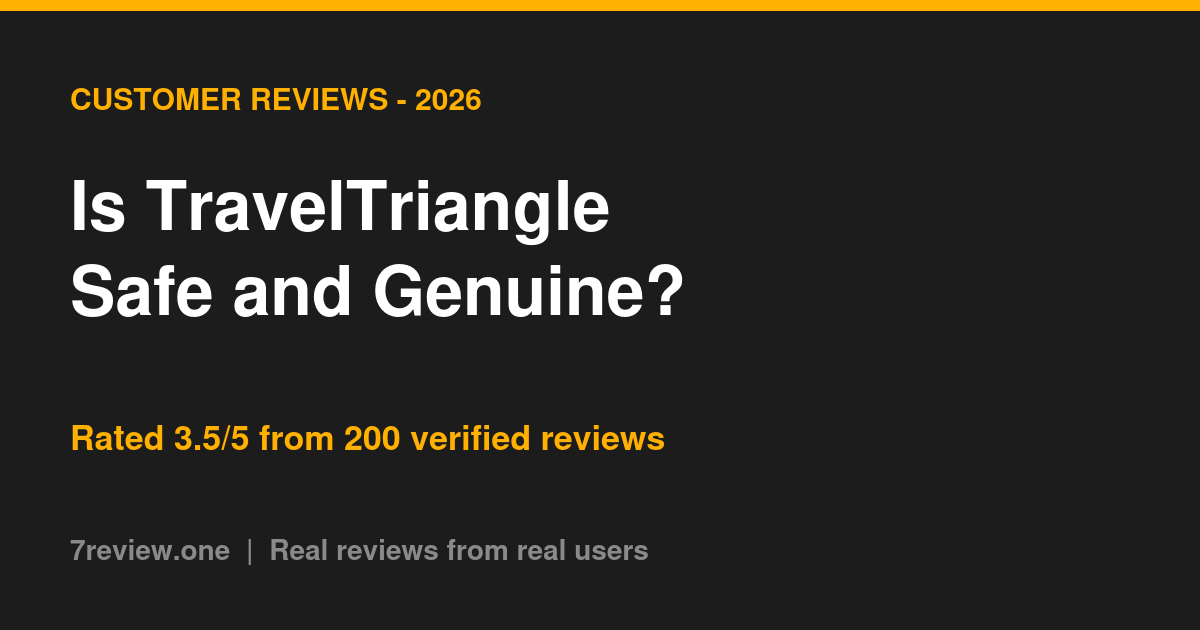 Is TravelTriangle Safe and Genuine to Book With? Real Reviews (2026)